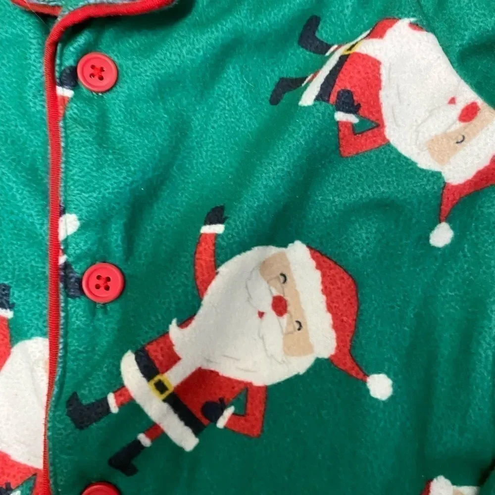 Carter’s Christmas Santa two-piece flannel pajamas